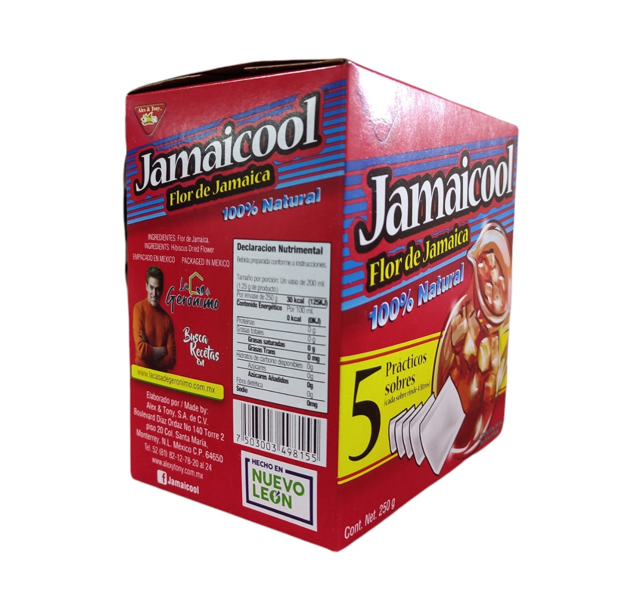 24 Piezas Jamaicool